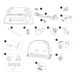 Thule RoundTrip road bike case Schwarz – Sport travel case - Produktbild - 20