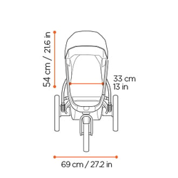 Thule Urban Glide 3 Blau – Kinderwagen - Produktbild - 28