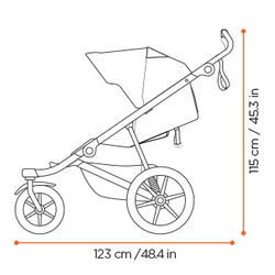 1474557-21459777.jpg Thule Urban Glide 3 Blau – Kinderwagen - Produktbild - 29