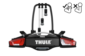Thule VeloCompact F 3 13-pin Aluminium – Anhängerkupplungs-Fahrradträger - Produktbild - 14