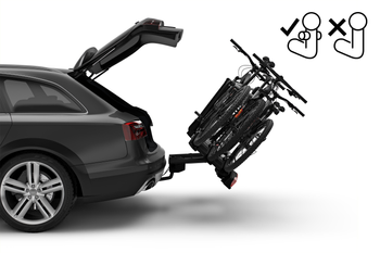 Thule VeloCompact F 3 13-pin Aluminium – Anhängerkupplungs-Fahrradträger - Produktbild - 10