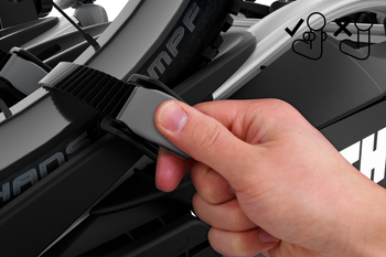 Thule VeloCompact F 3 13-pin Aluminium – Anhängerkupplungs-Fahrradträger - Produktbild - 7