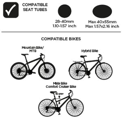 Thule Yepp 2 maxi Blau – Fahrradkindersitz - Produktbild - 27