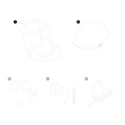 Thule Maple infant seat Schwarz – Kindersitz - Produktbild - 16