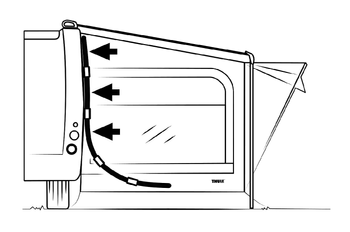 Thule side tensioning kit Schwarz – Zeltzubehör - Produktbild - 5