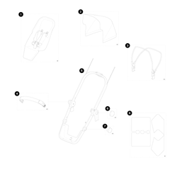 Thule Sleek 2 sibling seat Pink – Zubehör - Produktbild - 12