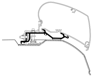 Thule Adapter 301649 Aluminium - Produktbild - 3