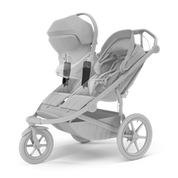 Thule Urban Glide 3 double Schwarz – Kinderwagen - Produktbild - 5