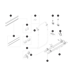 Thule Elite Van XT bike rack for vans Fiat Ducato, Citroën Jumper, Peugeot Bo... - Produktbild - 13