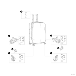 Thule Subterra spinner 63cm/25" Schwarz – Reisetasche - Produktbild - 13