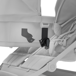 Thule Urban Glide 3 double stroller bassinet adapter Schwarz – Zubehör - Produktbild - 3