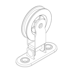 1539355-21461506.png Thule Seilrolle f. Lift (571 +572) – Ersatzteil - Produktbild - 1