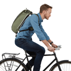 Thule Paramount commuter backpack 18L Grün – Fahrradrucksack - Produktbild - 4