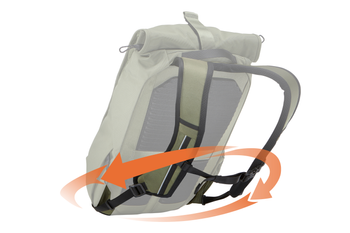 Thule Paramount commuter backpack 18L Grün – Fahrradrucksack - Produktbild - 12