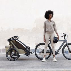 Thule Chariot Cross 2 double Blau – Multisport Fahrradanhänger - Produktbild - 7