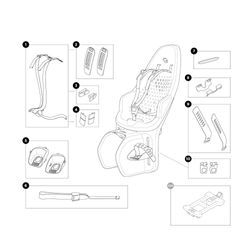 1561402-21461850.jpg Thule Yepp 2 MIK HD Blau – Fahrradkindersitz - Produktbild - 14