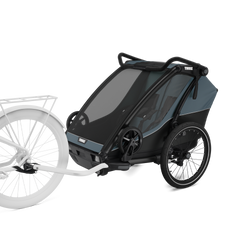 Thule Chariot Cab Blau – Multisport Fahrradanhänger - Produktbild - 2