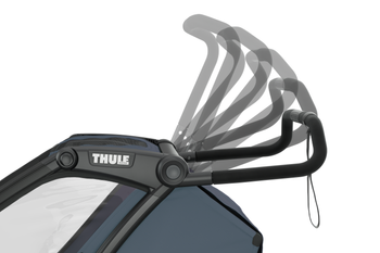 Thule Chariot Cab Blau – Multisport Fahrradanhänger - Produktbild - 11