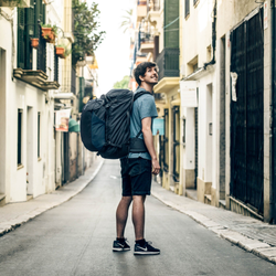 Thule Landmark 70L Blau – Reiserucksack - Produktbild - 8