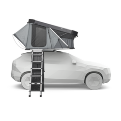 Thule Widesky 2-person rooftop tent ashland grey Grau - Produktbild - 3