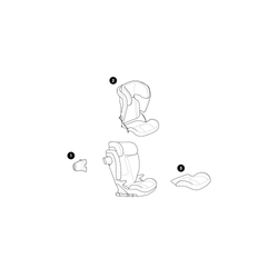 Thule Palm booster seat Grau – Kindersitz - Produktbild - 16