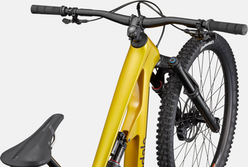 Cannondale Bad Habit 2 Trail-Fully mit Carbonrahmen und Mullet-Laufrädern, Phoenix Yellow - Produktbild - 4
