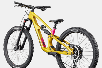 Cannondale Bad Habit 2 Trail-Fully mit Carbonrahmen und Mullet-Laufrädern, Phoenix Yellow - Produktbild - 3