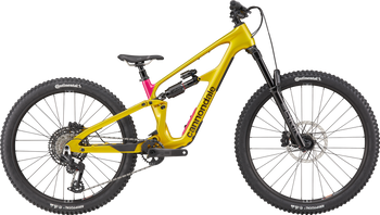 Cannondale Bad Habit 2 Trail-Fully mit Carbonrahmen und Mullet-Laufrädern, Phoenix Yellow - Produktbild - 1