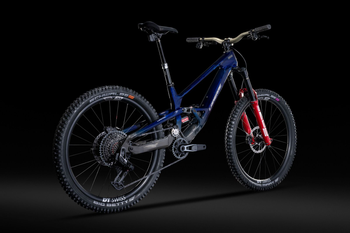 Lapierre Spicy CF Team Enduro-Mountainbike Carbon 180 mm, Translucent Hex Blue - Produktbild - 3
