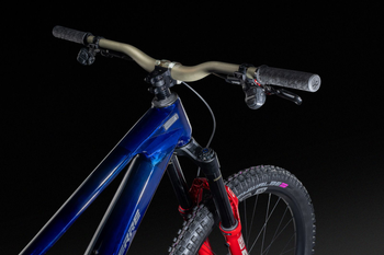 Lapierre Spicy CF Team Enduro-Mountainbike Carbon 180 mm, Translucent Hex Blue - Produktbild - 4
