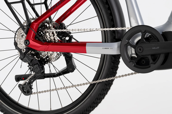Haibike Trekking 7 High i800Wh 11-G Cues grey/red/blue glänzend - Produktbild - 7