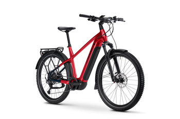 Haibike Trekking 7 High i800Wh 11-G Cues dynamite red/blue glänzend - Produktbild - 2