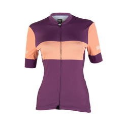 Eddy Merckx Gravel-Trikot Damen Indigo-Apricot - Produktbild - 1