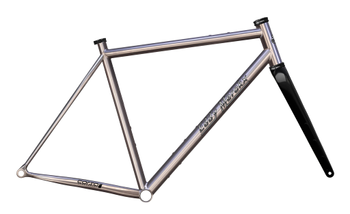 Eddy Merckx Pévèle Corsa Titanium Rahmenset Brushed - Produktbild - 1