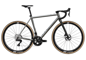 Eddy Merckx Pévèle Ti Dura-Ace Di2 Brushed Titanium - Produktbild - 1