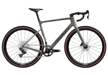 Ridley Astr Rival XPLR Empress Grey/Anthracite Metallic mit Carbon-Laufrädern - Produktbild - 1