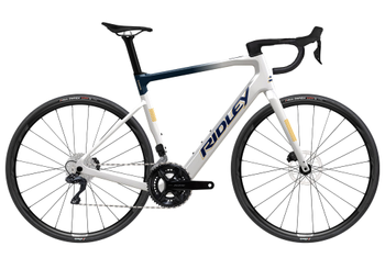 Ridley E-Grifn 105 Di2 Pearl White/Jeans Blue Metallic/Honey Gold - Produktbild - 1