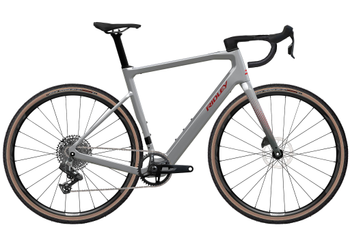 Ridley E-Grifn Rival XPLR Battleship Grey/Candy Red Metallic - Produktbild - 1