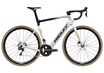 Ridley E-Grifn Ultegra Di2 Pearl White/Jeans Blue Metallic/Honey Gold - Produktbild - 1