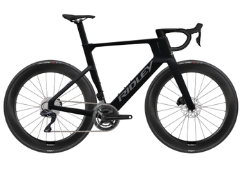Ridley E-Noah 105 Di2 UD Carbon/Empress Grey Metallic mit Carbon-Laufrädern - Produktbild - 1