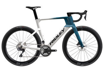 Ridley E-Noah Ultegra Di2 White/Black/Petrol Blue Metallic - Produktbild - 1 Ridley E-Noah Ultegra Di2 White/Black/Petrol Blue Metallic - Produktbild - 1