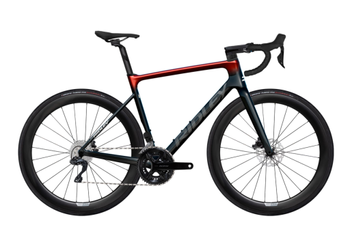 Ridley Falcn 105 Di2 Black/White/Candy Red Metallic mit Carbon-Laufrädern - Produktbild - 1 Ridley Falcn 105 Di2 Black/White/Candy Red Metallic mit Carbon-Laufrädern - Produktbild - 1