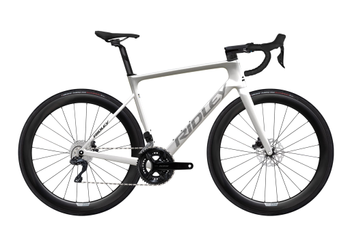Ridley Falcn 105 Di2 Pearl White/Silver mit Carbon-Laufrädern - Produktbild - 1