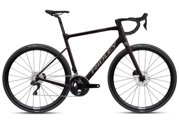 Ridley Grifn 105 Di2 2x12 Dark Plum Metallic/Autumn Grey Metallic mit Carbon-Laufrädern - Produktbild - 1