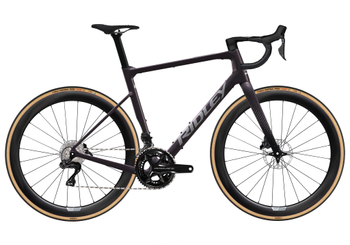 Ridley Grifn RS Dura-Ace Di2 2x12 Dark Plum Metallic/Autumn Grey Metallic mit Carbon-Laufrädern - Produktbild - 1