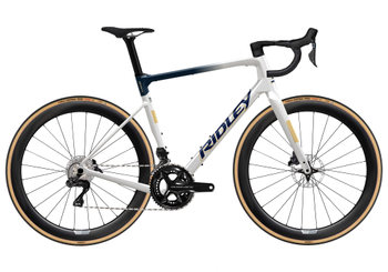 Ridley Grifn RS Dura-Ace Di2 2x12 Pearl White/Jeans Blue Metallic/Honey Gold - Produktbild - 1
