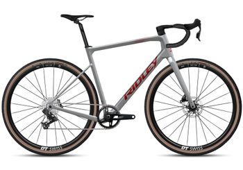 Ridley Grifn Rival XPLR Battleship Grey/Candy Red Metallic - Produktbild - 2