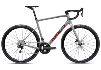 Ridley Grifn Ultegra Di2 Dark Plum Metallic/Autumn Grey Metallic mit Carbon-Laufrädern - Produktbild - 1