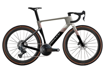 Ridley Kanzo Fast 2.0 SRAM Force XPLR Autumn Grey/UD Carbon/Candy Red Metallic - Produktbild - 1