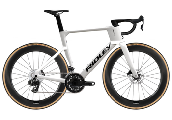Ridley Noah Force AXS Pearl White/Black mit Carbon-Laufrädern - Produktbild - 1